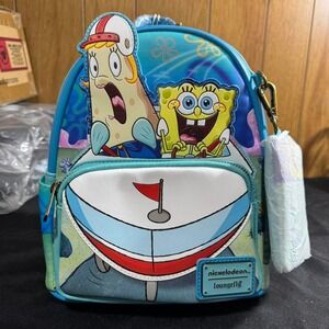 Loungefly‎ SpongeBob SquarePants Mrs. Puff Driving mini backpack NWT